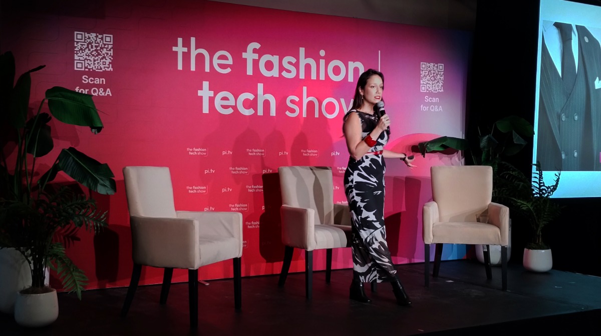 Anne Wong, Chief Revenue Officer at Trasix, presenting her Day 1 workshop at The Fashion Tech Show New York 2026