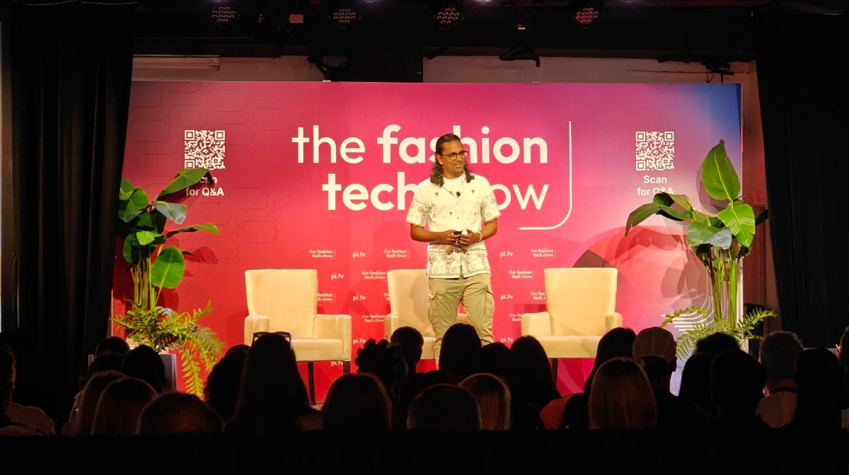 Ram Kummamuru of H&M opening The Fashion Tech Show New York 2026